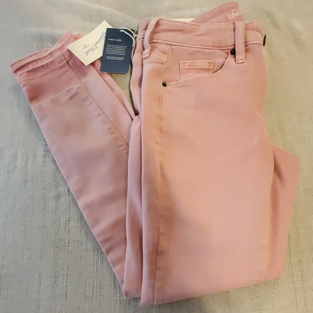 Light pink jeans